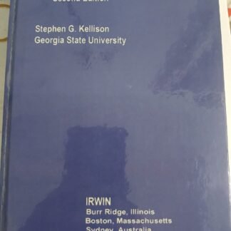 The Theory of Interest